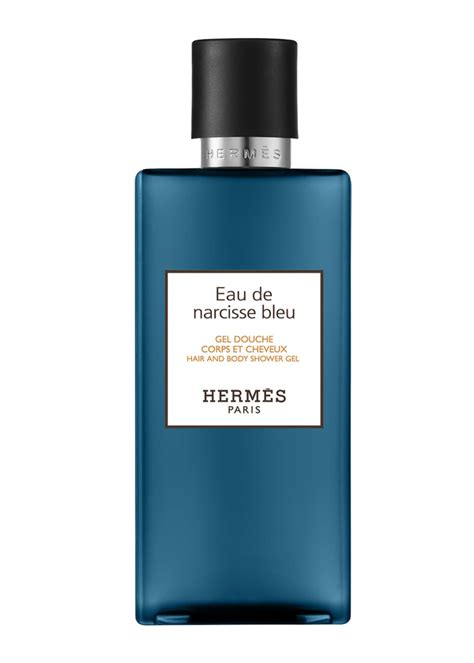 hermes paris eau de narcisse bleu shower gel|Hermes 6.7 oz. Eau de Narcisse Bleu Hair and Body Shower Gel.